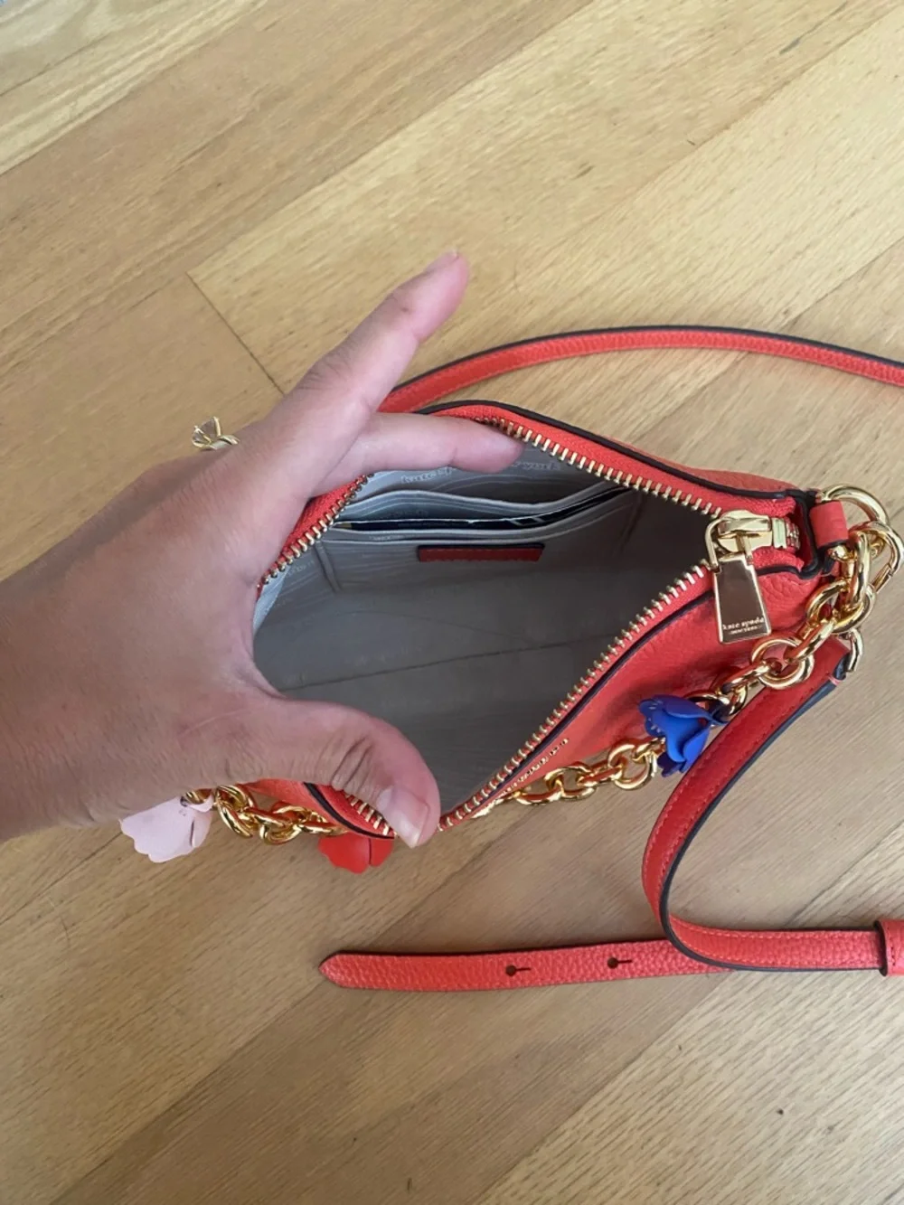 Kate Spade Jolie Novelty Flower Chain Convertible Crossbody Bag